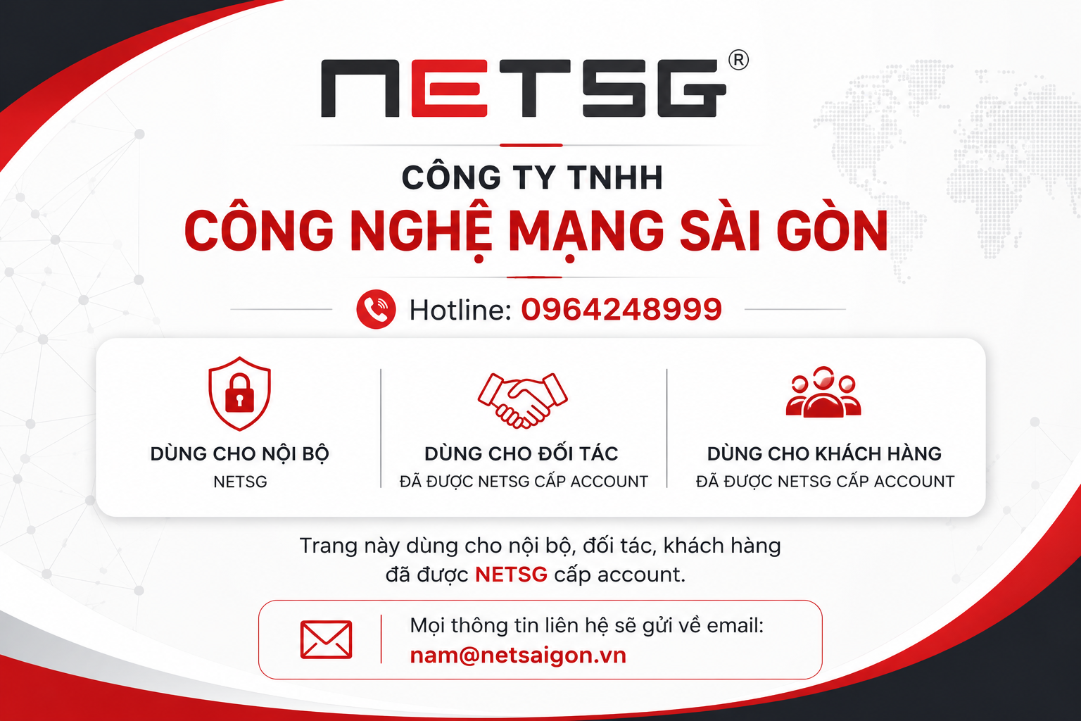 NETSG - Công ty TNHH Công Nghệ Mạng Sài Gòn
